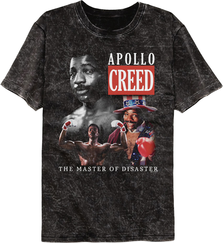 Apollo Creed The Master Of Disaster Mineral Wash T-Shirt