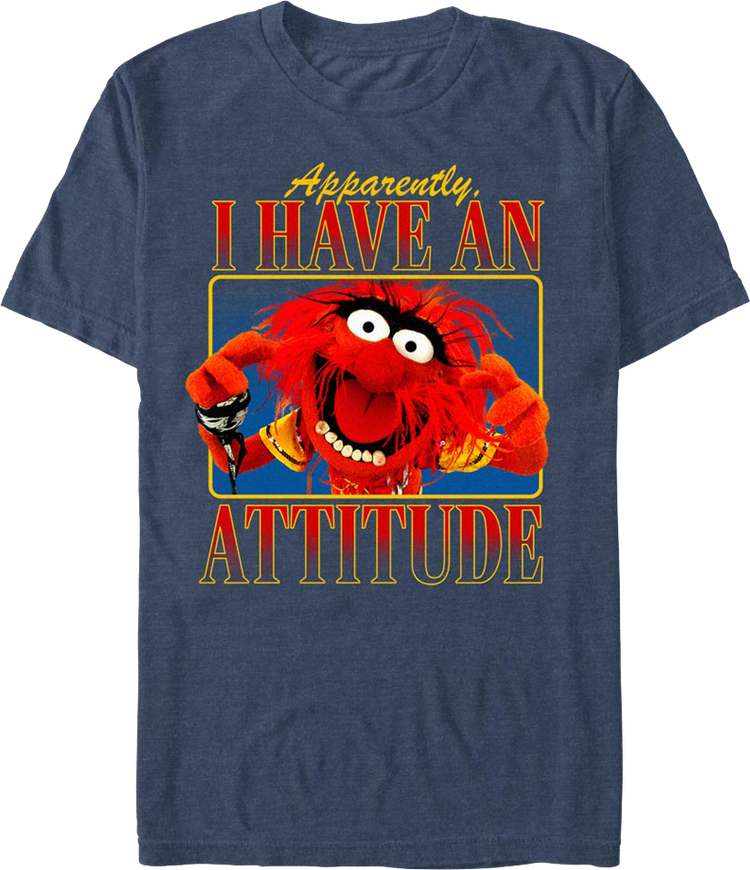 Apparently, I Have An Attitude Muppets T-Shirt