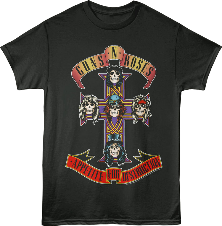 Appetite For Destruction Guns N' Roses T-Shirt