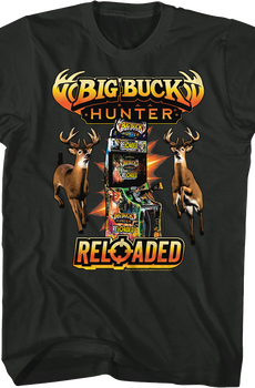 Arcade Cabinet Big Buck Hunter Reloaded T-Shirt