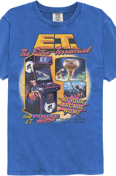 Arcade Game E.T. The Extra-Terrestrial Comfort Colors Brand T-Shirt
