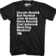 Arm Wrestler Names Over The Top T-Shirt thumbnail
