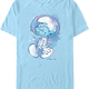 Paint Splatter Astro Smurf T-Shirt thumbnail