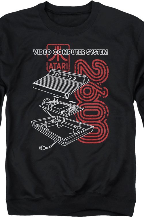 Atari 2600 Video Computer System Sweatshirt
