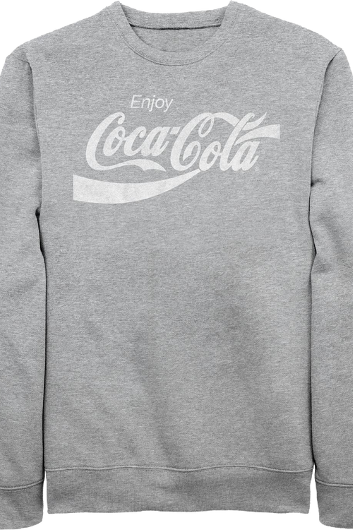 Athletic Heather Enjoy Coca-Cola Sweatshirt