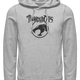 Athletic Heather ThunderCats Logo Hoodie thumbnail