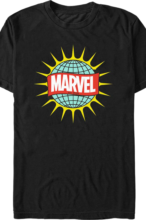 Atlas Globe Marvel Comics T-Shirt