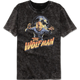 Attack Pose Wolf Man Mineral Wash T-Shirt thumbnail