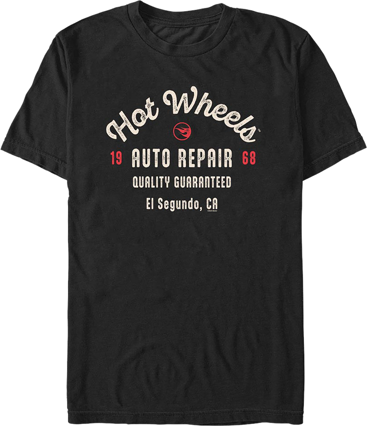 Auto Repair Hot Wheels T-Shirt