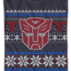 Autobot Faux Ugly Christmas Sweater Transformers T-Shirt thumbnail