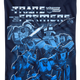 Autobots Blue Collage Transformers T-Shirt thumbnail