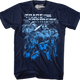 Autobots Blue Collage Transformers T-Shirt thumbnail