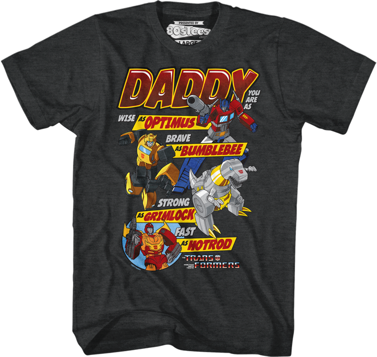 Autobots Father's Day Transformers T-Shirt