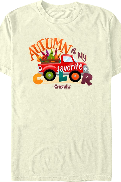 Autumn Is My Favorite Color Crayola T-Shirt