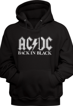Back In Black ACDC Hoodie