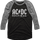Back In Black ACDC Raglan Baseball Shirt