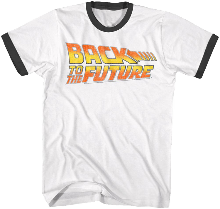Back To The Future Ringer Shirt