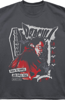 Back To Thrill And Chill You Dracula Oversized T-Shirt