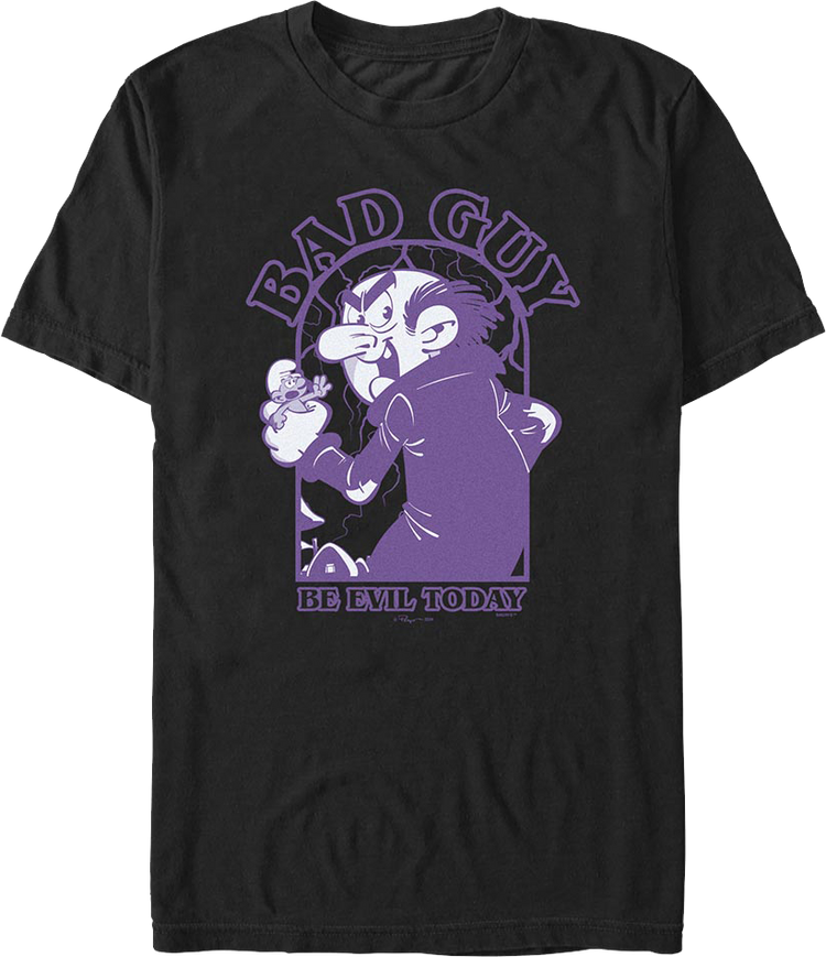 Bad Guy Be Evil Today Smurfs T-Shirt