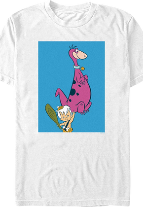 Bamm-Bamm Lifting Dino Flintstones T-Shirt