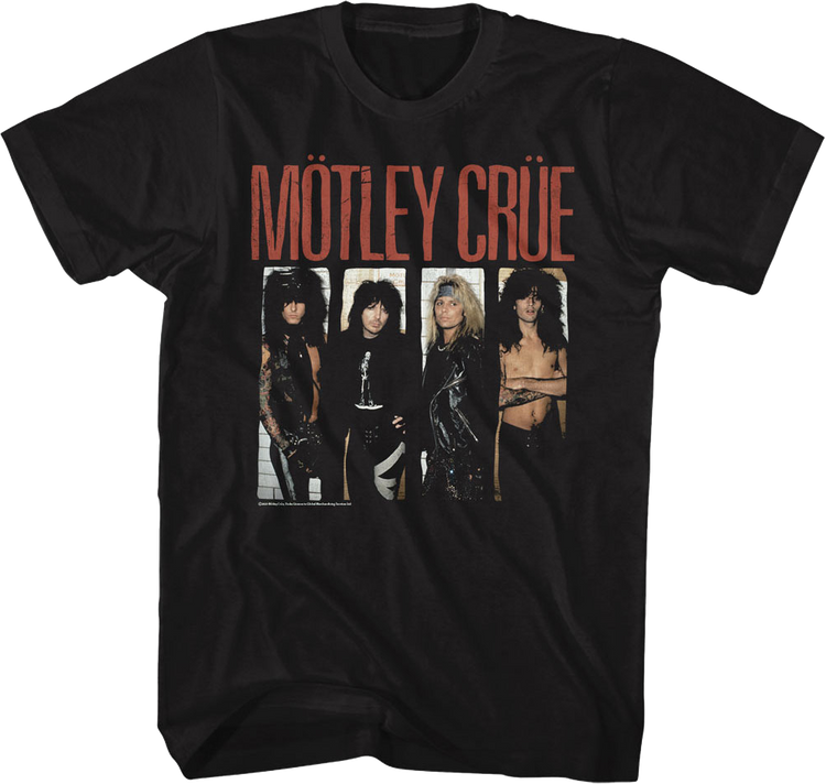 Band Panels Motley Crue T-Shirt