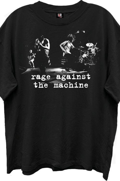Band Photo Rage Against The Machine Oversized T-Shirt