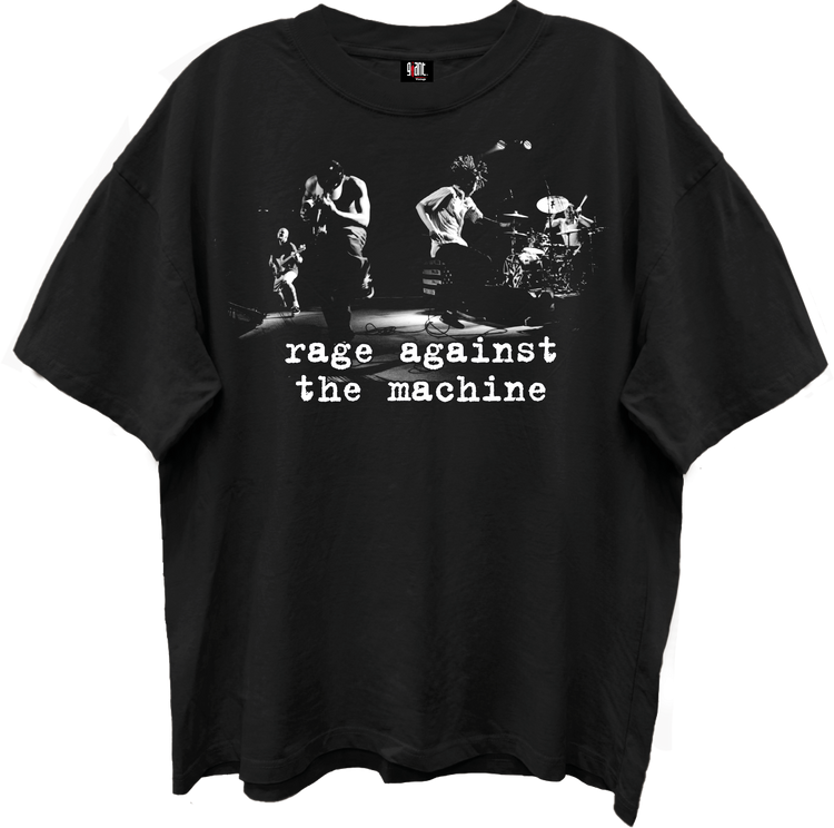 Band Photo Rage Against The Machine Oversized T-Shirt