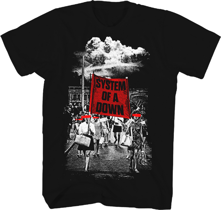 Banner March System Of A Down T-Shirt