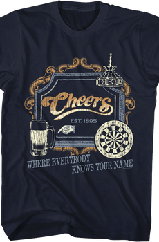 Bar Sign Cheers T-Shirt