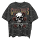 Front & Back Barbed Wire Guns N' Roses Oversized T-Shirt thumbnail
