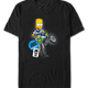 Bart Simpson Motocross Simpsons T-Shirt thumbnail