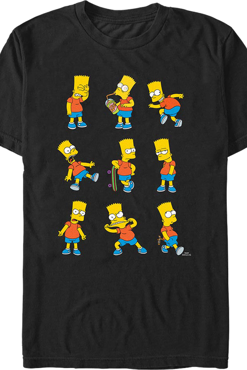 Bart Simpson Poses Simpsons T-Shirt