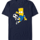 Bart Soccer Simpsons T-Shirt thumbnail