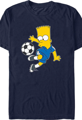 Bart Soccer Simpsons T-Shirt