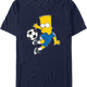 Bart Soccer Simpsons T-Shirt thumbnail