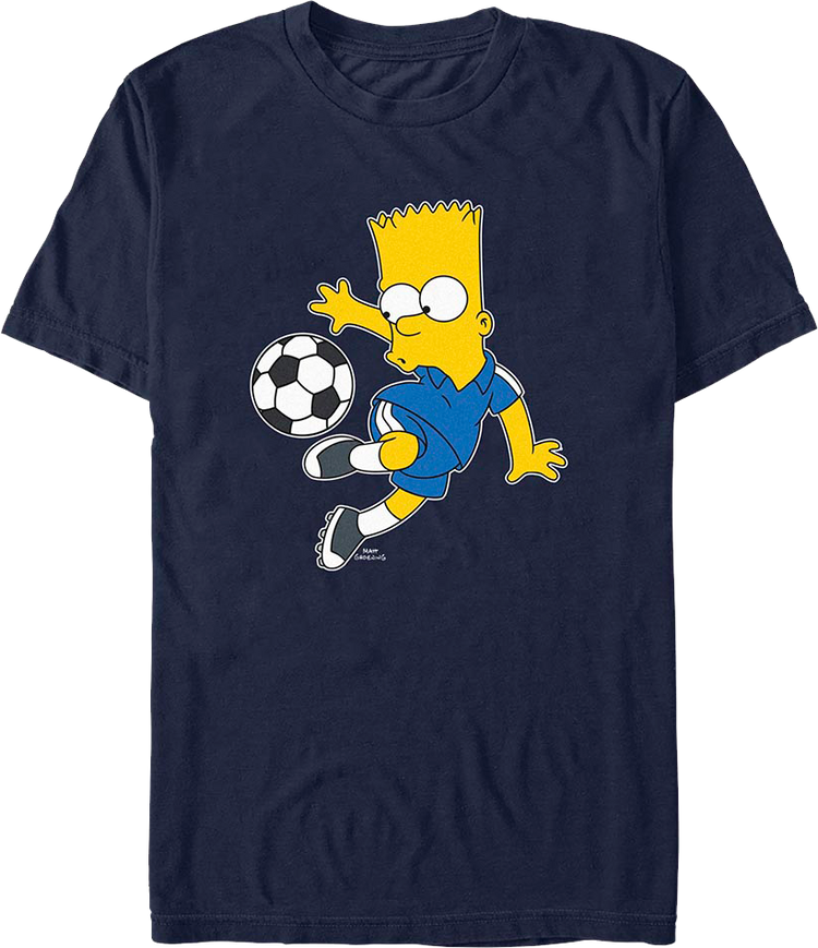 Bart Soccer Simpsons T-Shirt