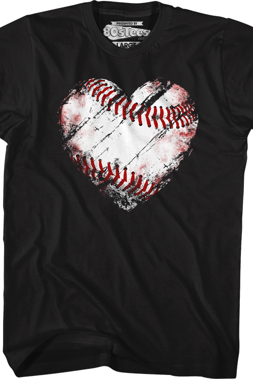 Baseball Heart T-Shirt