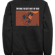 Batman Trying To Get Out Of Bed DC Comics Sweatshirt thumbnail
