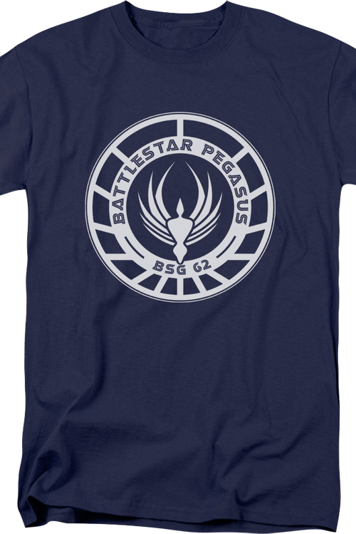 Battlestar Pegasus Badge Battlestar Galactica T-Shirt