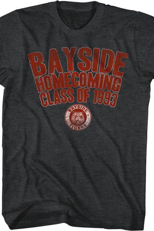 Bayside Homecoming Class Of 1993 Saved By The Bell T-Shirt