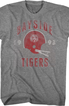 Bayside Tigers Football Helmet Saved By The Bell T-Shirt