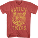 Bayside Tigers Retro Red Logo Saved By The Bell T-Shirt thumbnail