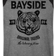 Bayside Tigers Saved By The Bell Raglan Baseball Shirt thumbnail