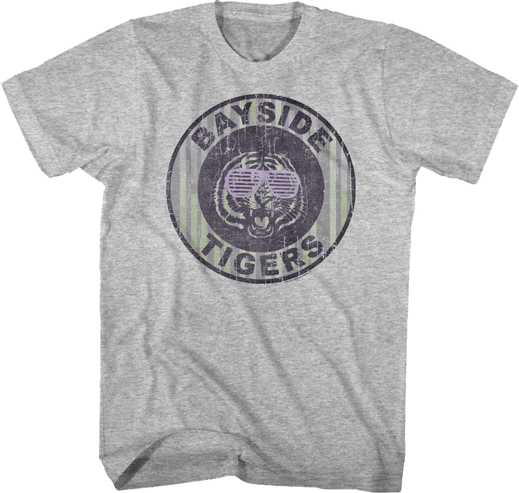 Bayside Tigers Shades Logo Saved By The Bell T-Shirt