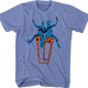 Words & Silhouettes Bill & Ted's Excellent Adventure T-Shirt thumbnail