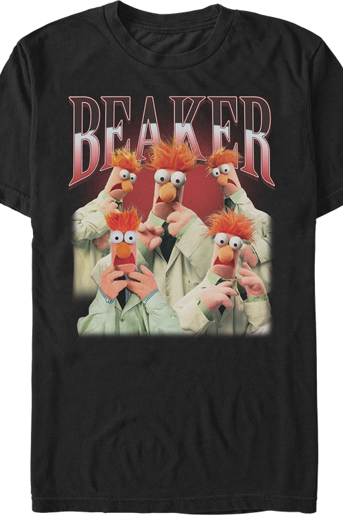 Beaker Collage Muppets T-Shirt