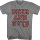 Beer And Nuts Cheers T-Shirt thumbnail