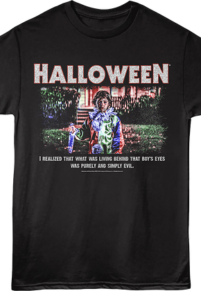 Behind That Boy's Eyes Halloween T-Shirt