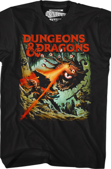 Beholder Battle Dungeons & Dragons T-Shirt