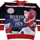 Believer Since 1979 Knitted Christmas Sweater thumbnail